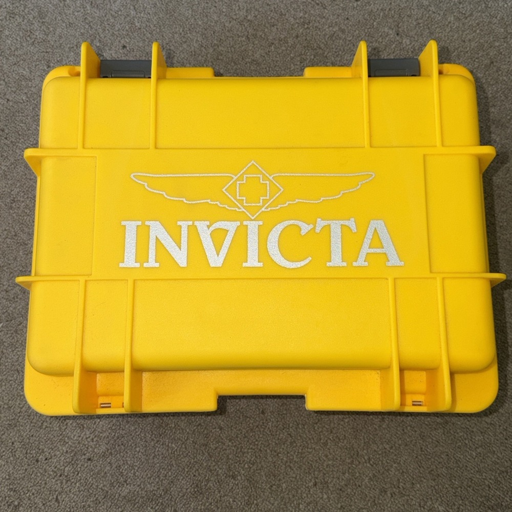 Invicta Watches Mens Lot Of (8) Brand New In Yellow Dive Case W/ Boxes Rare‎ - Picture 12 of 16